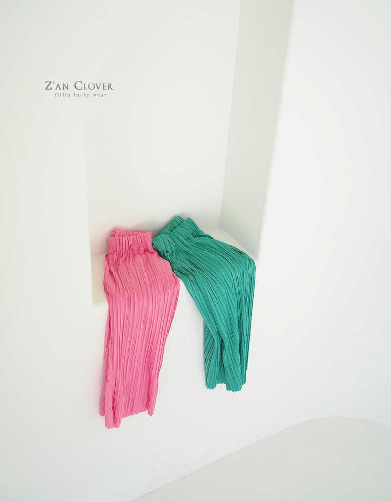 Zan Clover - Korean Children Fashion - #prettylittlegirls - Wide Pleats Pants - 8