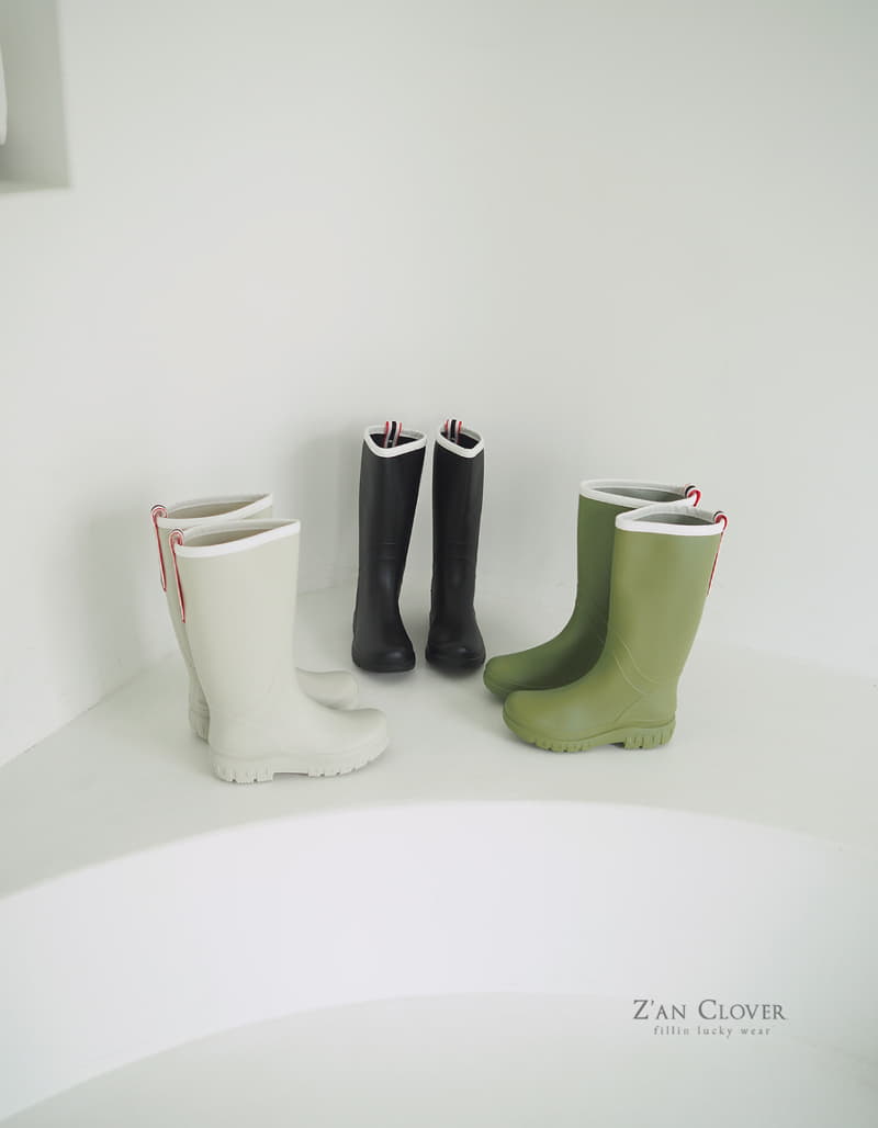 Zan Clover - Korean Children Fashion - #stylishchildhood - Zicle Strap Rainboots - 12