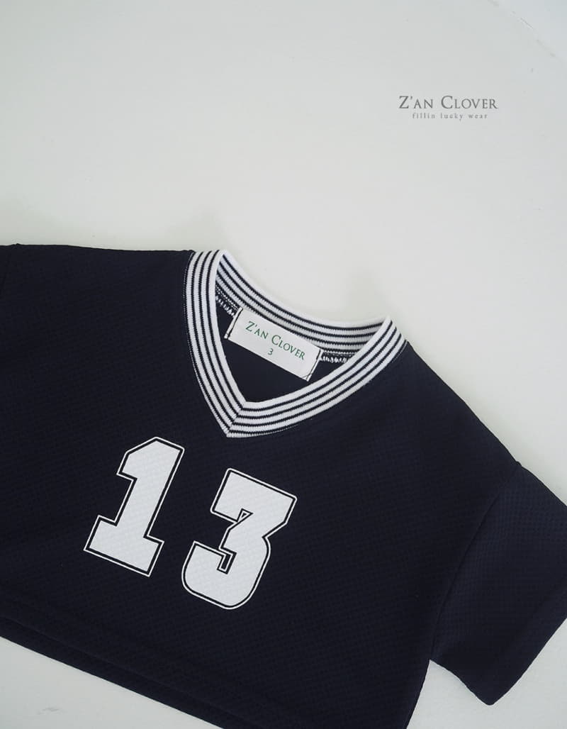 Zan Clover - Korean Children Fashion - #stylishchildhood - Mesh 13 Tee - 7