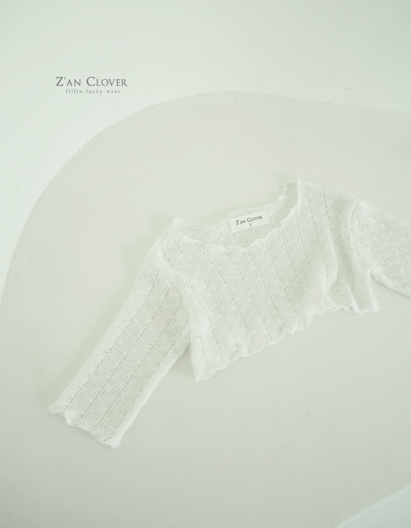Zan Clover - Korean Children Fashion - #todddlerfashion - Summer Knit Tee - 4