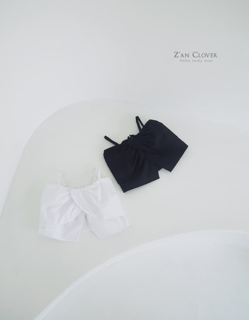 Zan Clover - Korean Children Fashion - #toddlerclothing - Ribbon Blouse - 9