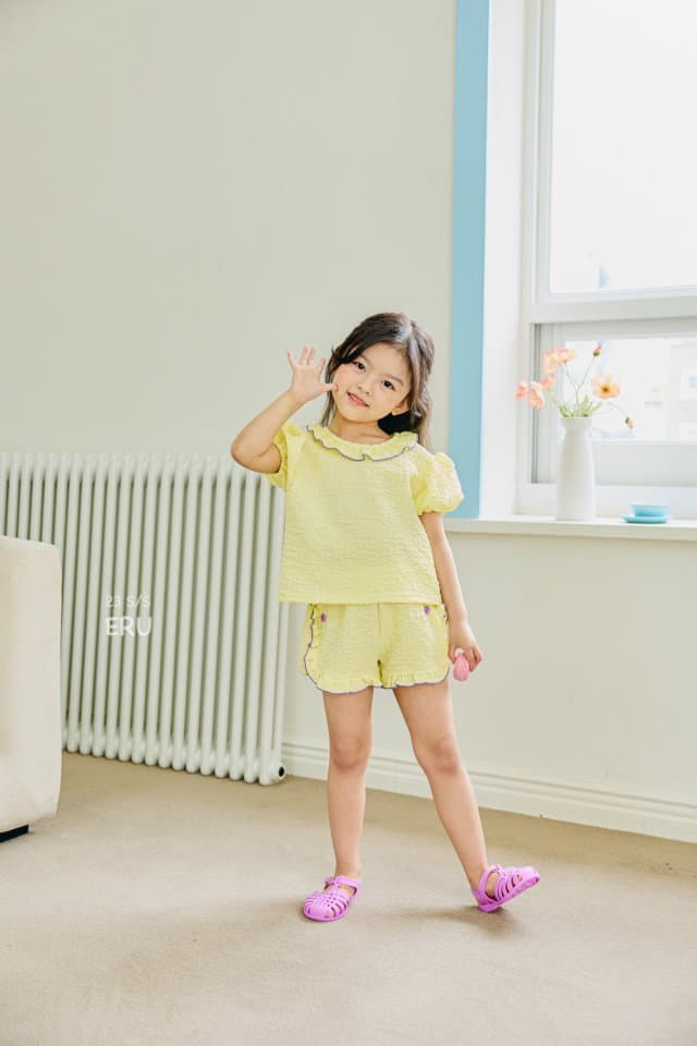 e.ru - Korean Children Fashion - #littlefashionista - Tinny Top Bottom Set - 5