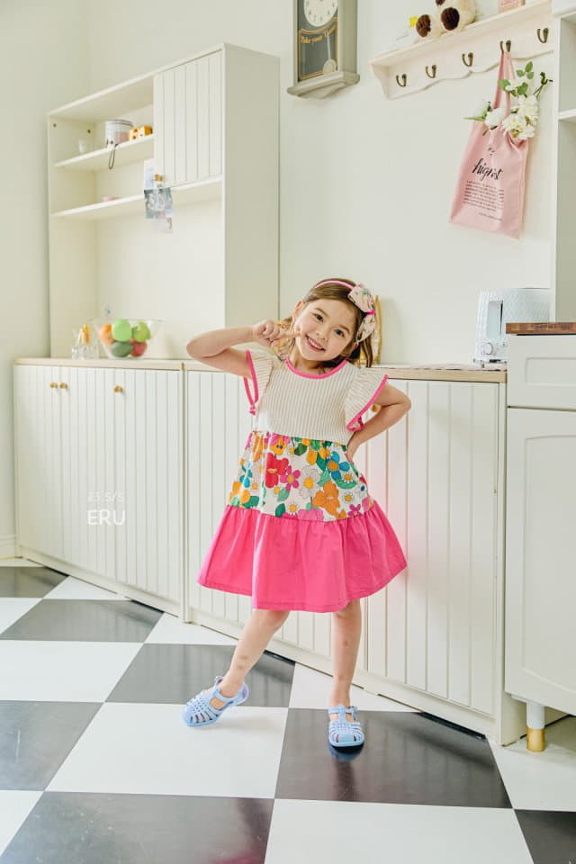 e.ru - Korean Children Fashion - #littlefashionista - Cancan One-piece - 2