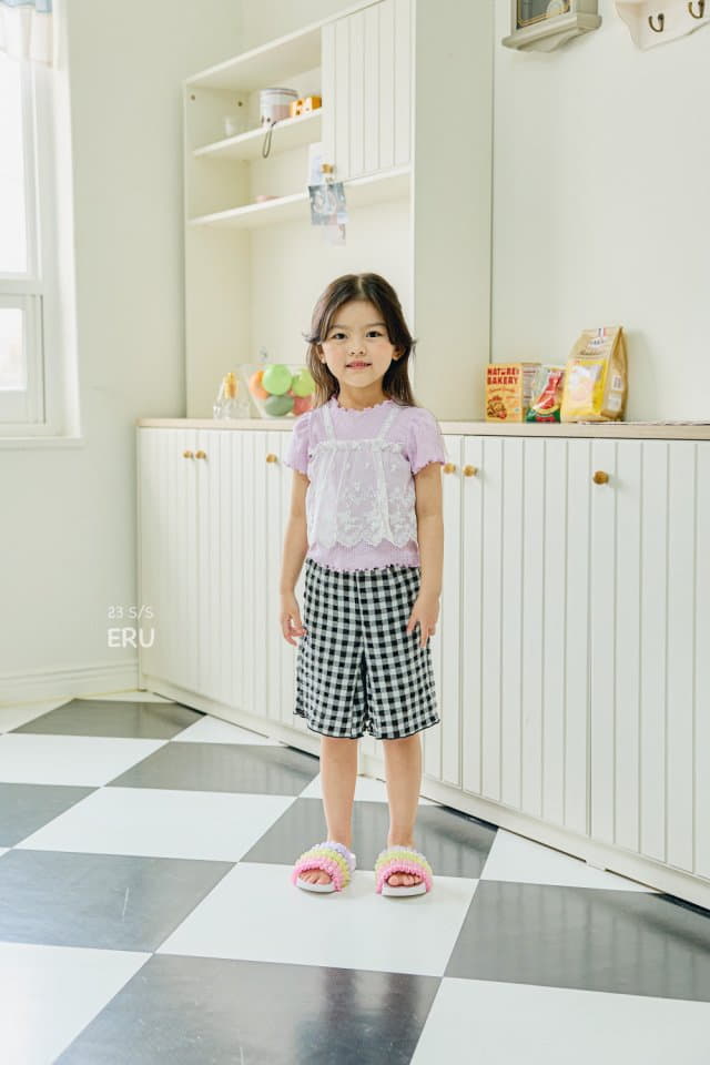 e.ru - Korean Children Fashion - #prettylittlegirls - Check PAnts - 3