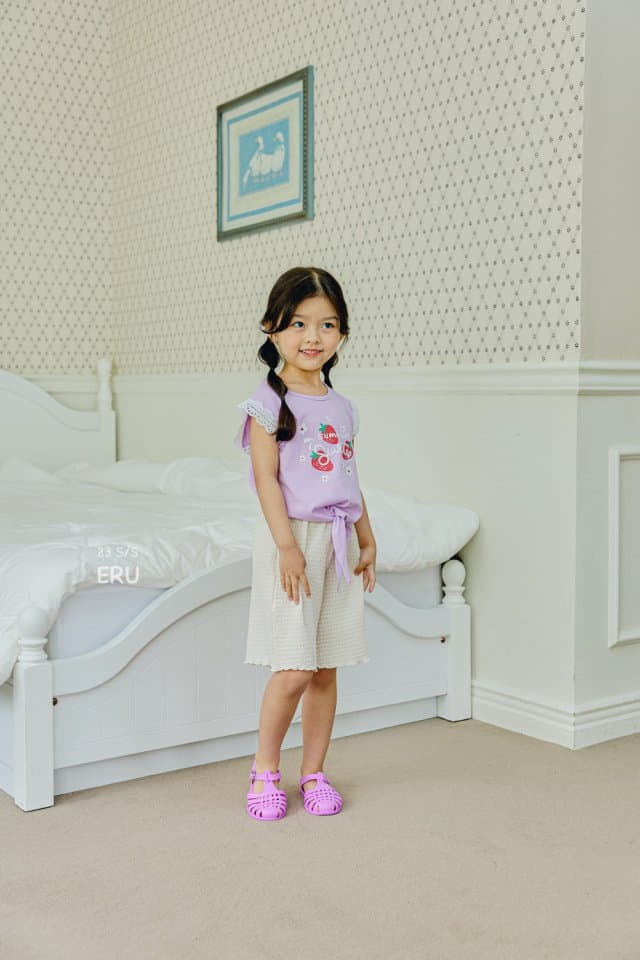 e.ru - Korean Children Fashion - #stylishchildhood - Hanny Cropped Pants - 5