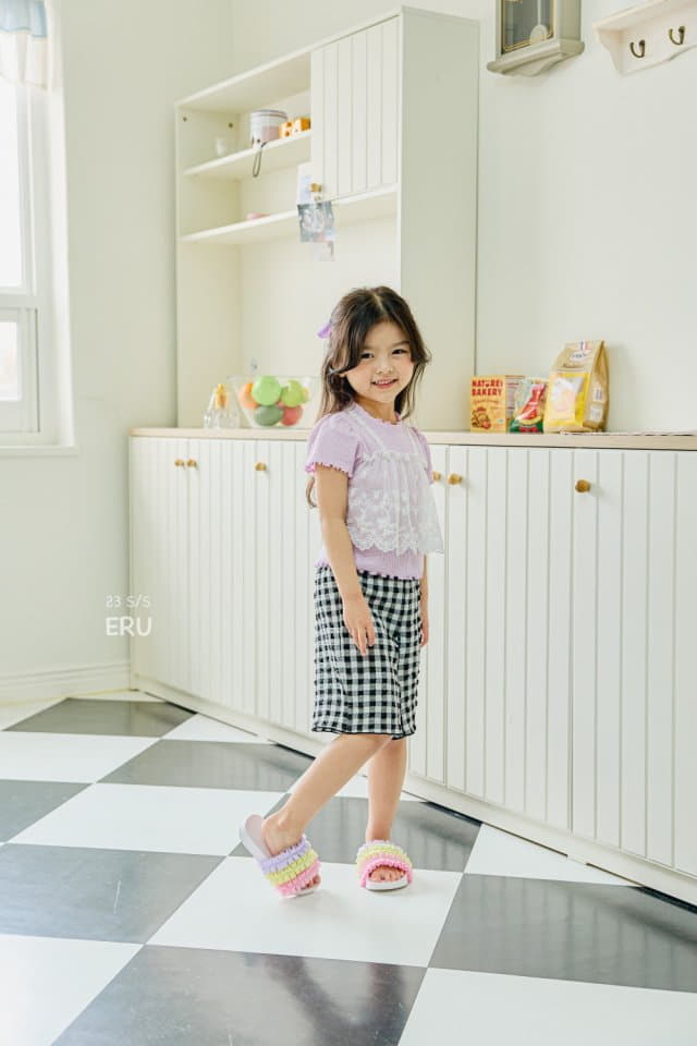 e.ru - Korean Children Fashion - #prettylittlegirls - Check PAnts - 4
