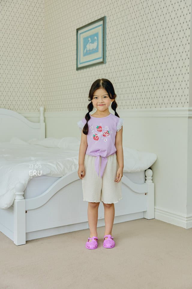 e.ru - Korean Children Fashion - #todddlerfashion - Hanny Cropped Pants - 3