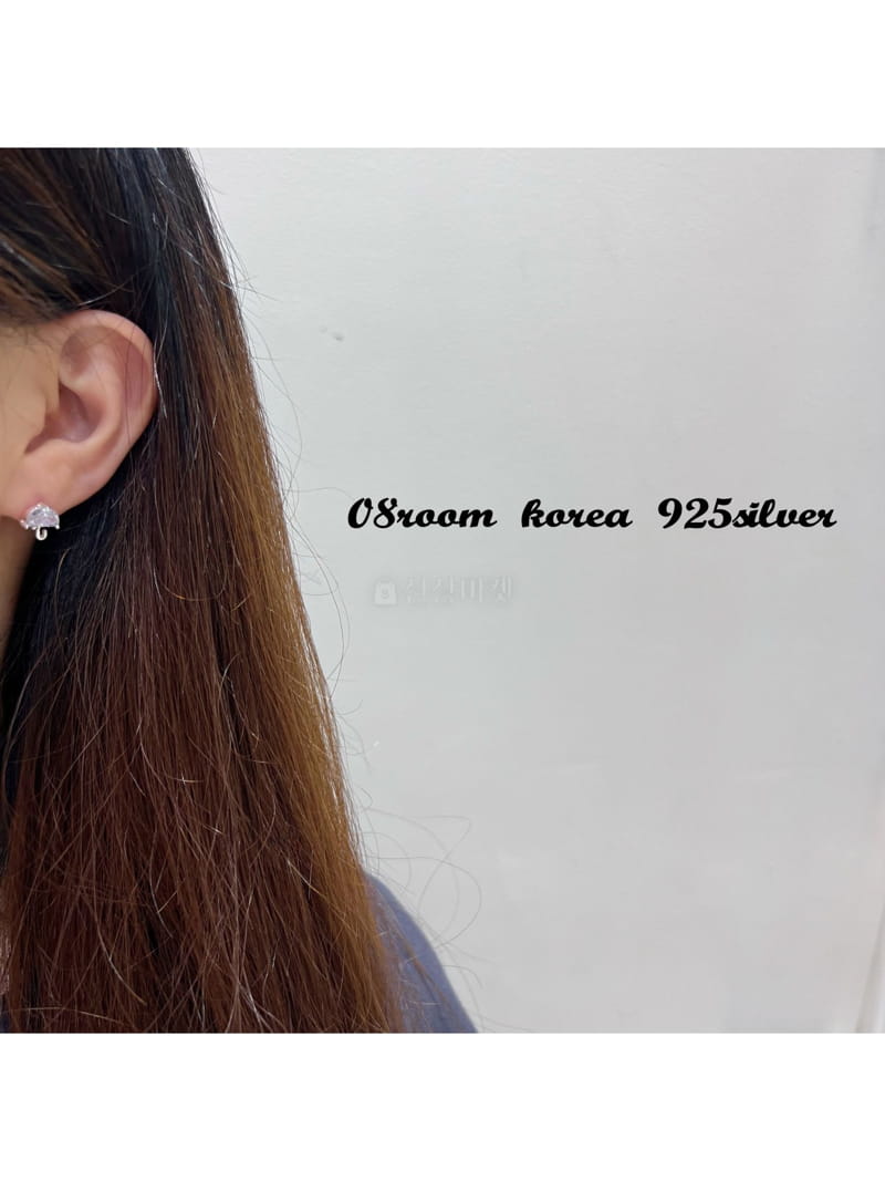 08 Room - Korean Women Fashion - #momslook - Silver Earring 1428 - 2