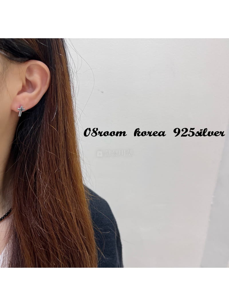08 Room - Korean Women Fashion - #momslook - Silver Earring 1423