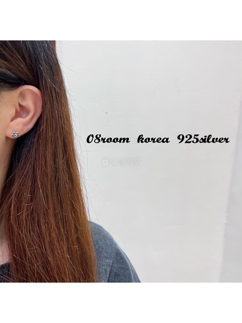 08 Room - Korean Women Fashion - #momslook - Silver Earring 1419