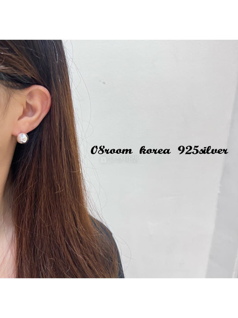 08 Room - Korean Women Fashion - #momslook - Silver Earring 1408