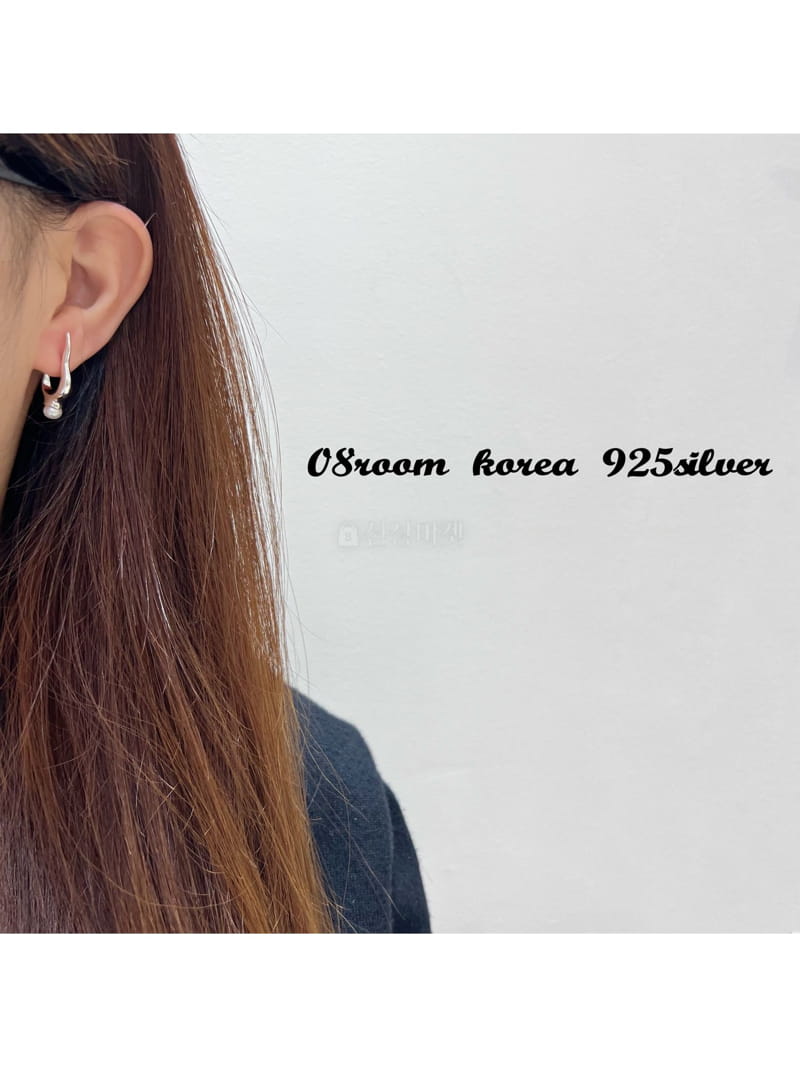08 Room - Korean Women Fashion - #momslook - Silver Earring 1402