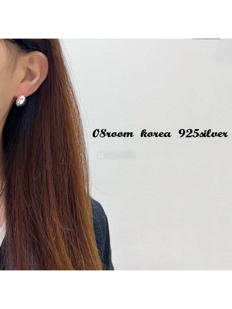 08 Room - Korean Women Fashion - #momslook - Silver Earring 1400