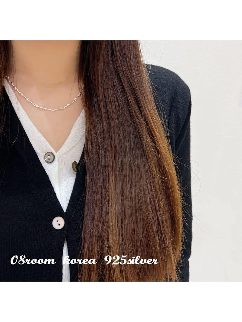 08 Room - Korean Women Fashion - #momslook - Silver Necklace 1461