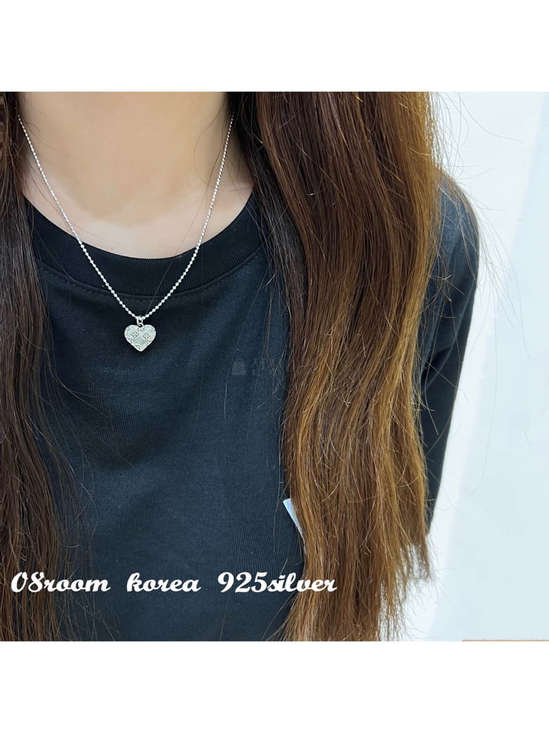 08 Room - Korean Women Fashion - #momslook - Silver Necklace 1457