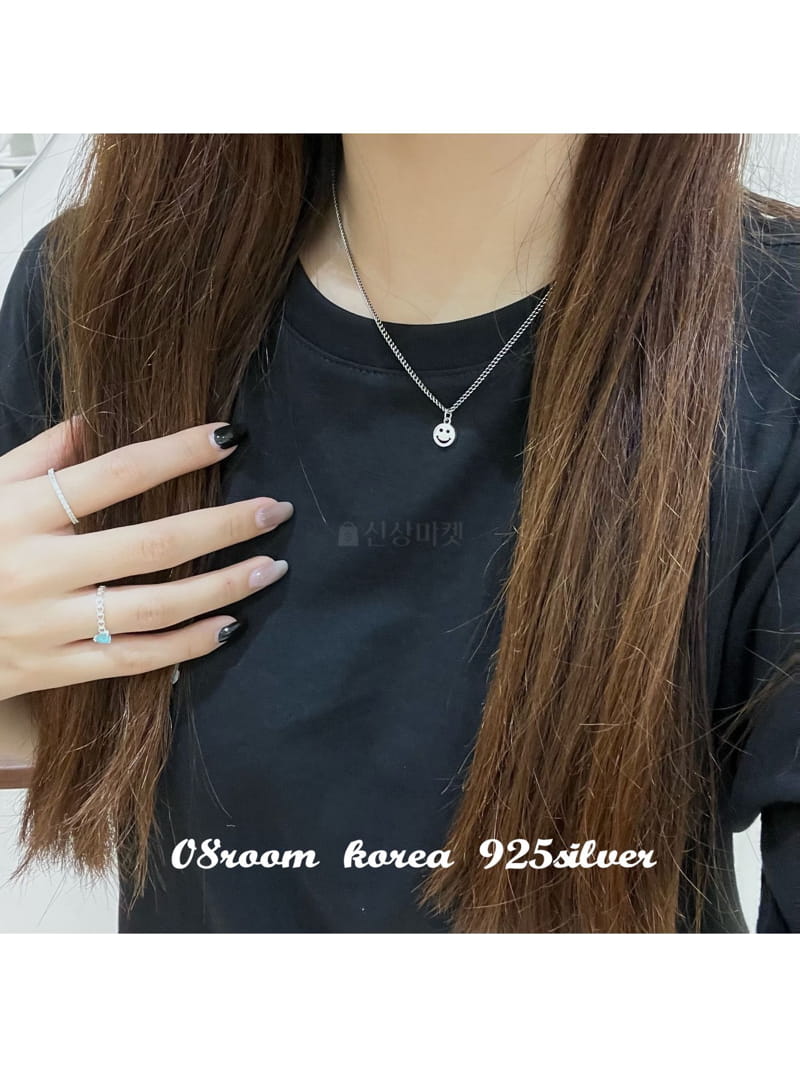 08 Room - Korean Women Fashion - #momslook - Silver Necklace 1456