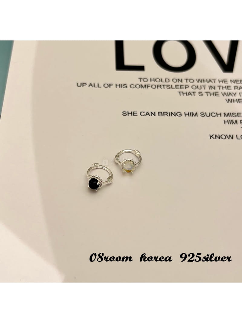08 Room - Korean Women Fashion - #thatsdarling - Silver Earring 1429