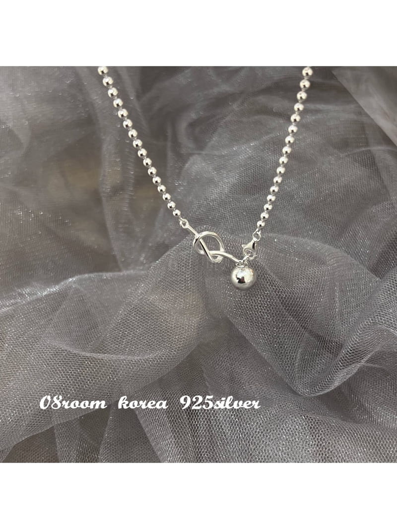 08 Room - Korean Women Fashion - #vintageinspired - Silver Necklace 1454 - 2