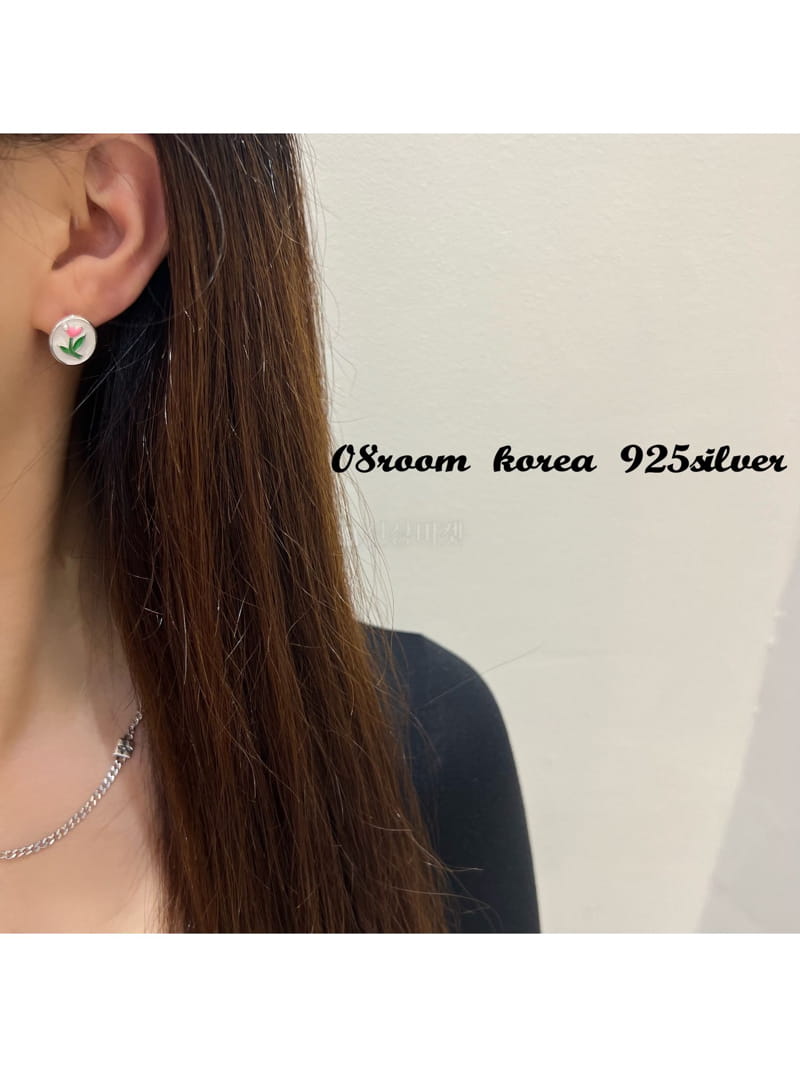 08 Room - Korean Women Fashion - #vintageinspired - Silver Earring 1438