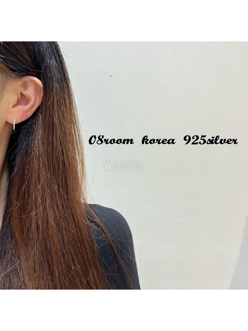 08 Room - Korean Women Fashion - #vintagekidsstyle - Silver Earring 1437