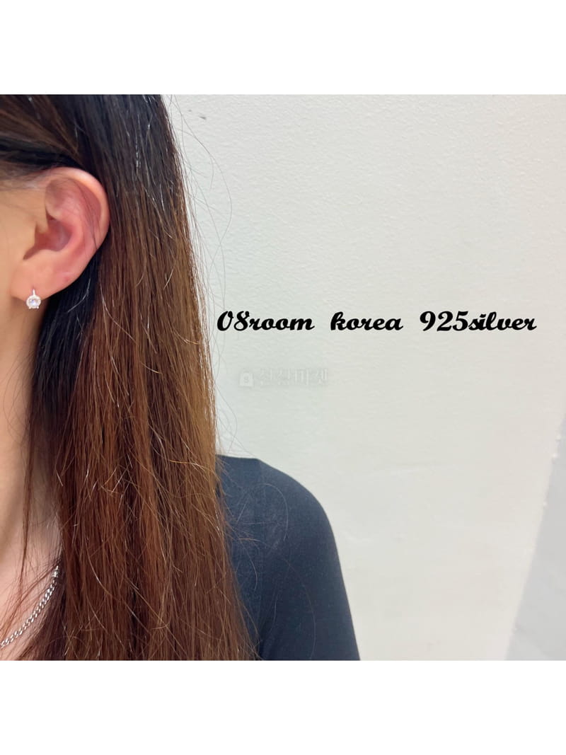 08 Room - Korean Women Fashion - #momslook - Silver Earring 1429 - 4