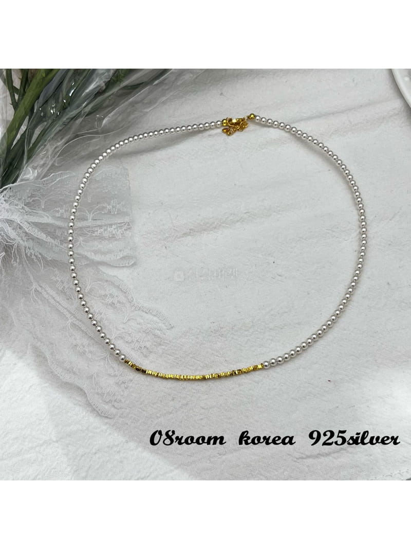 08 Room - Korean Women Fashion - #womensfashion - Silver Necklace 1494