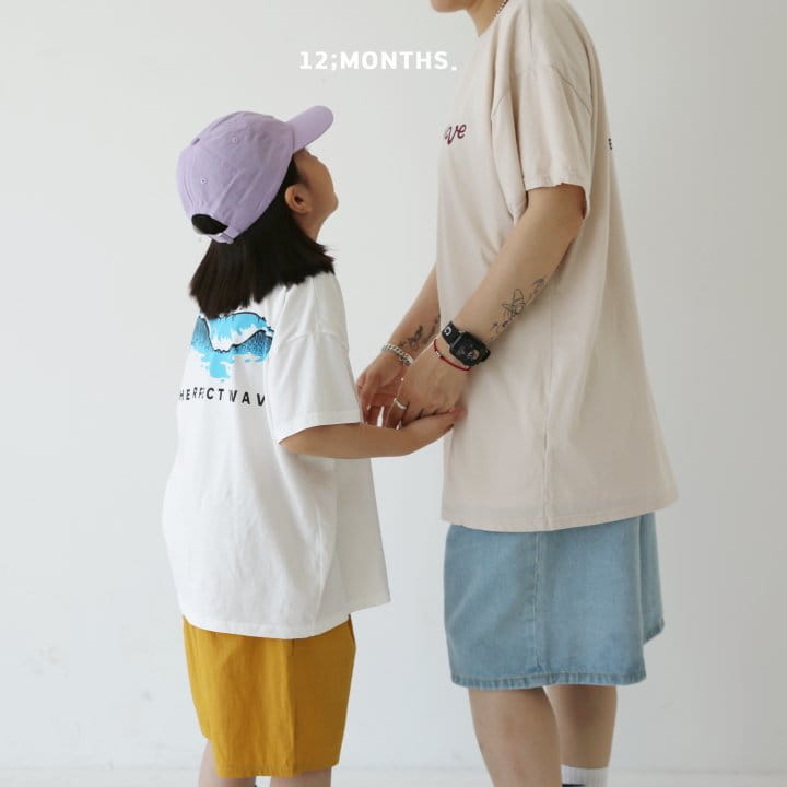 12 Month - Korean Children Fashion - #prettylittlegirls - Wave Tee with Mom - 9