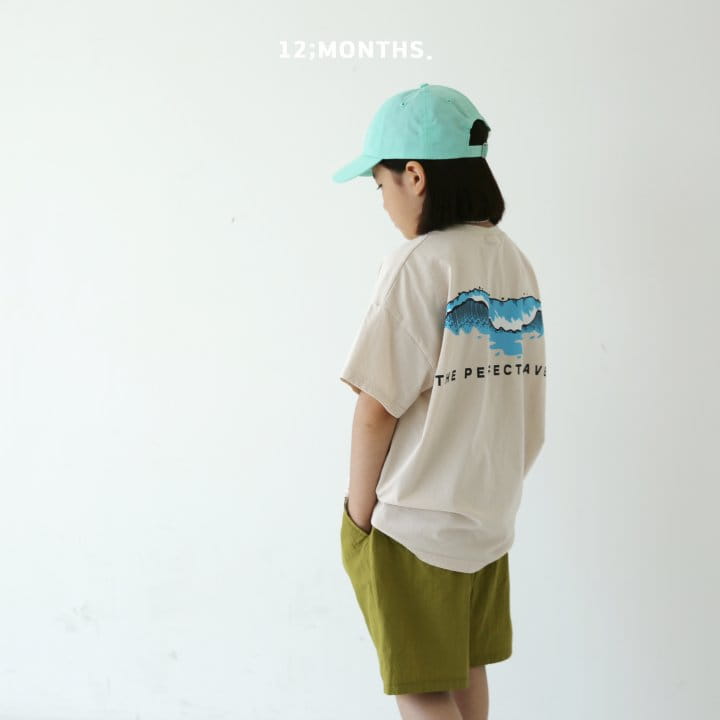 12 Month - Korean Children Fashion - #stylishchildhood - Wave Tee with Mom - 12