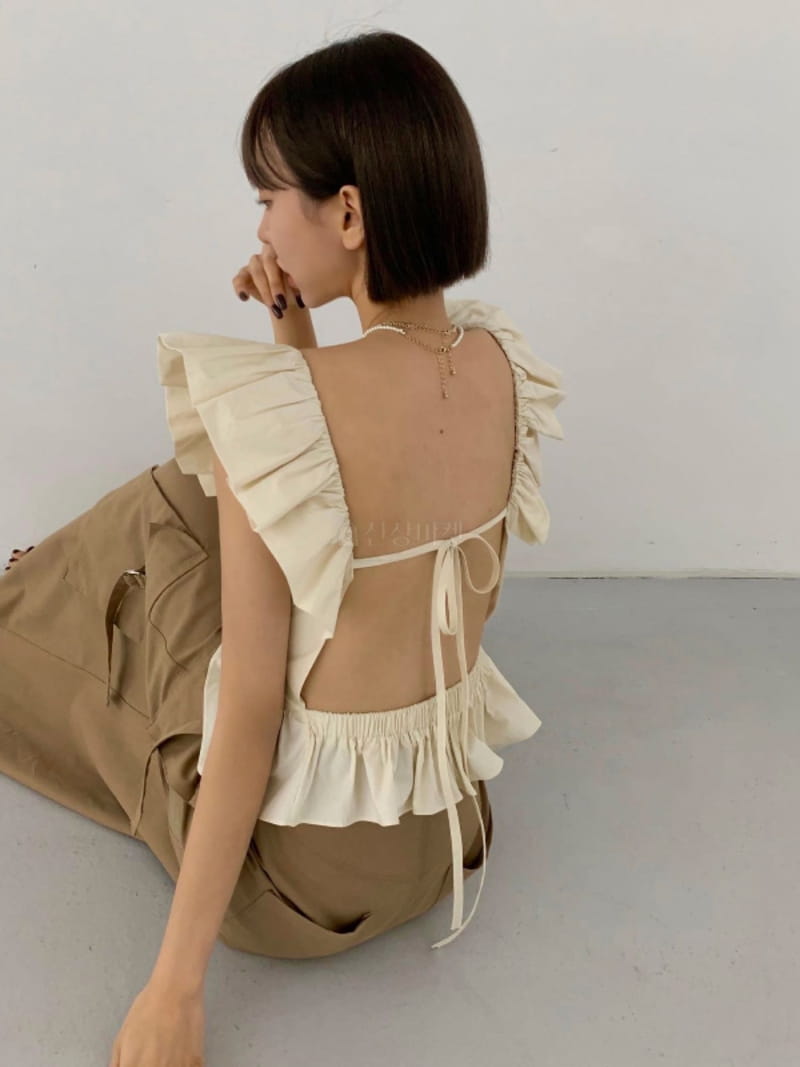 140 Avenue - Korean Women Fashion - #momslook - Flying Shirring Blouse - 10