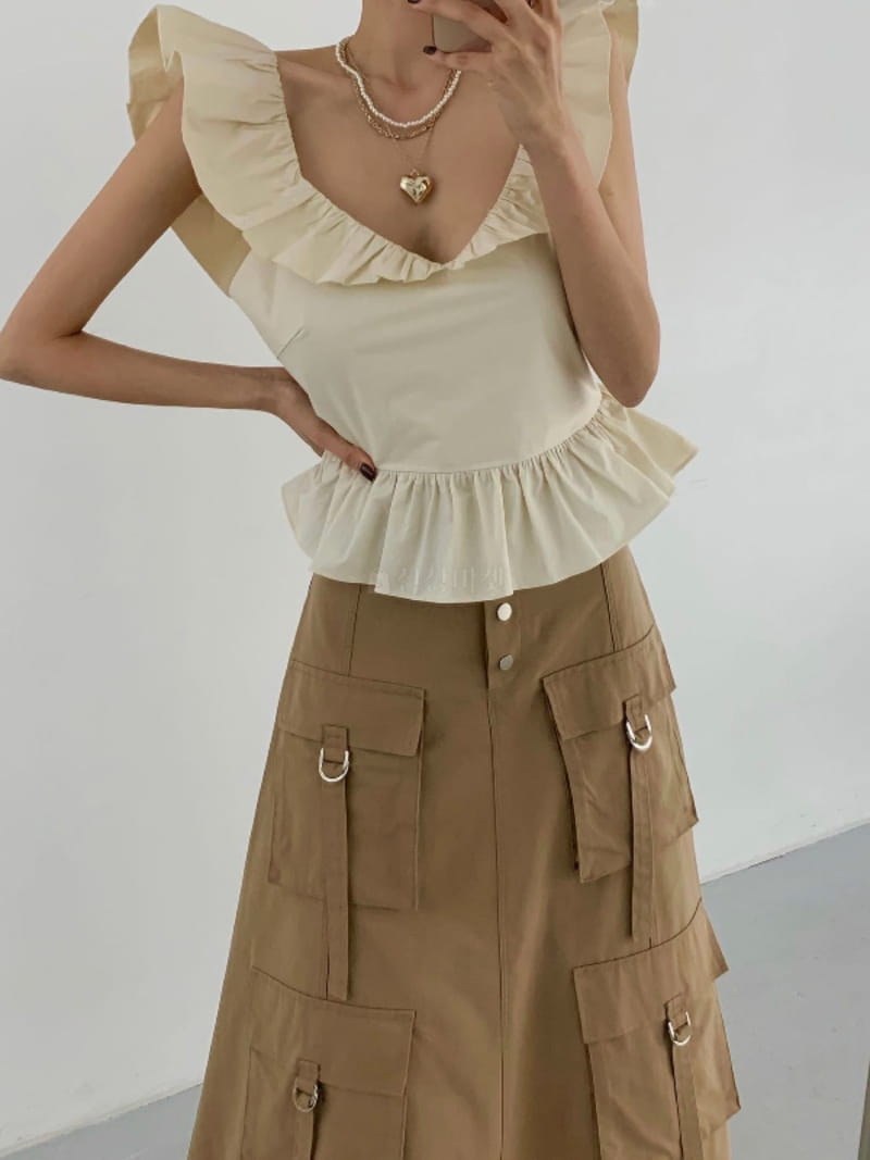 140 Avenue - Korean Women Fashion - #vintageinspired - Flying Shirring Blouse - 2
