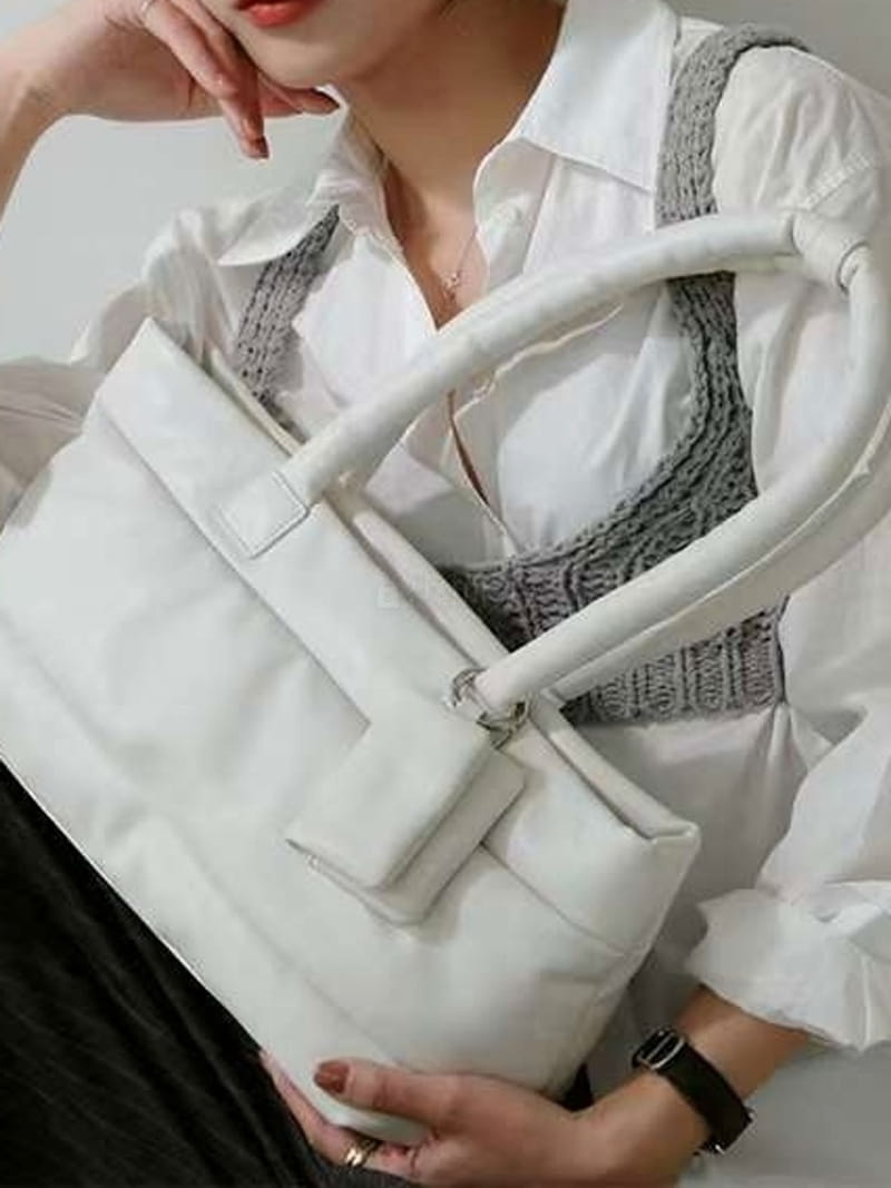 A In - Korean Women Fashion - #momslook - Kapella Padding Bag - 7