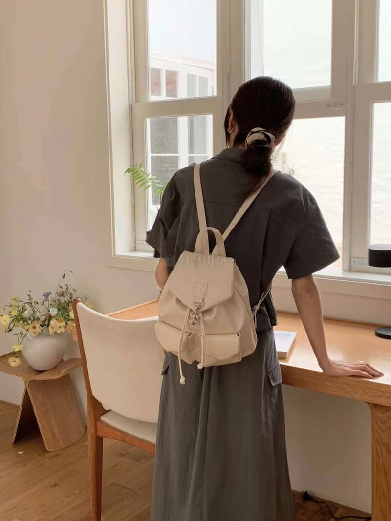 A In - Korean Women Fashion - #momslook - Lizzly Back Pack - 5
