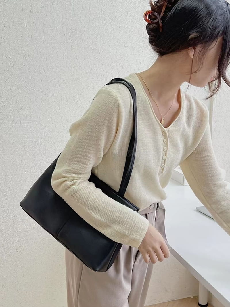 A In - Korean Women Fashion - #womensfashion - Simple Shoulder Bag
