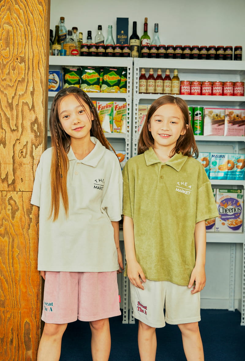 A-Market - Korean Children Fashion - #Kfashion4kids - Towel Collar Tee - 3