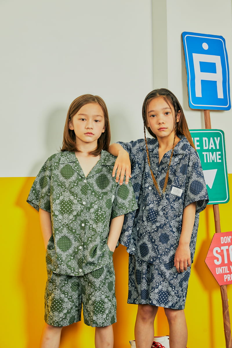 A-Market - Korean Children Fashion - #Kfashion4kids - Pasiely Shirt Set - 8