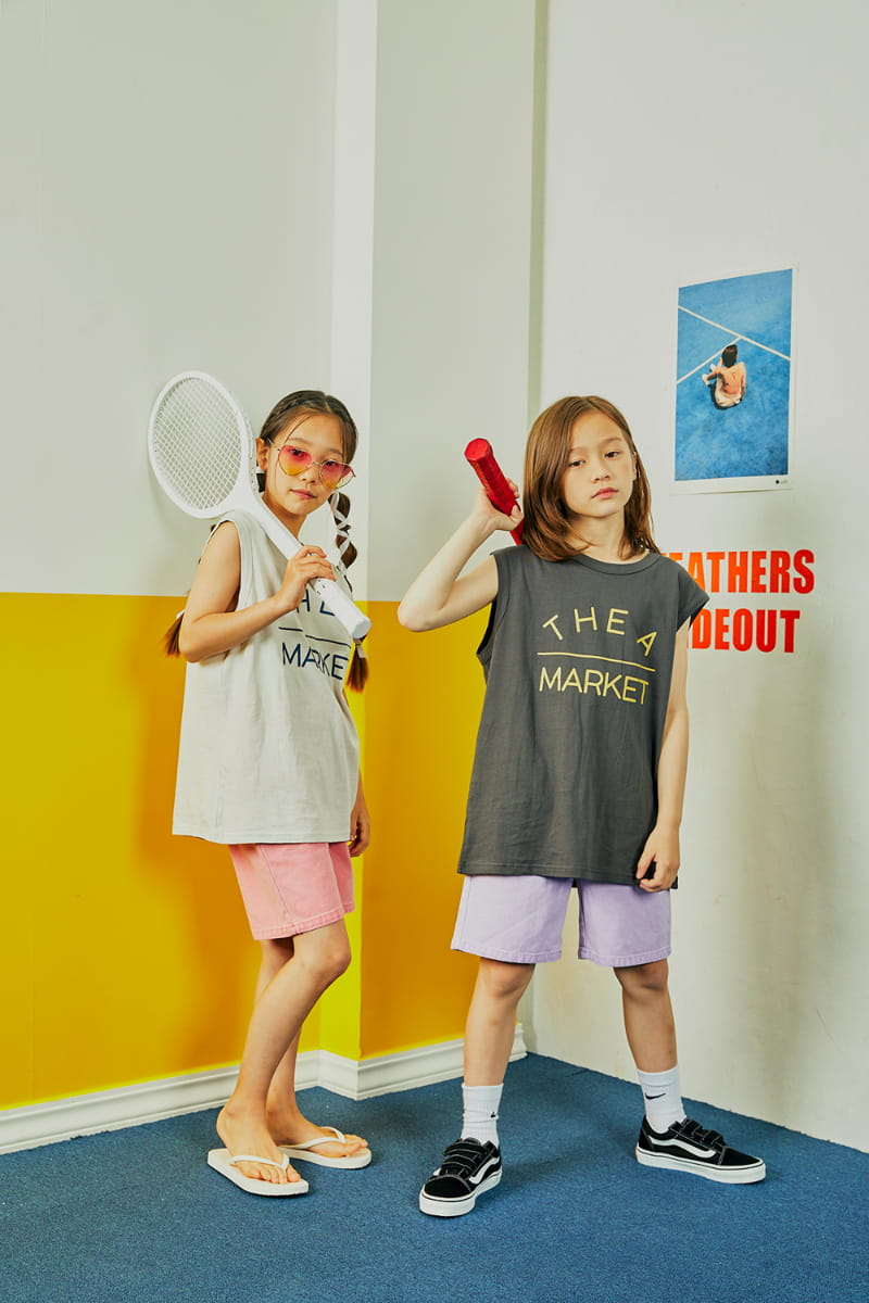 A-Market - Korean Children Fashion - #fashionkids - Dyeing Half Pants - 6