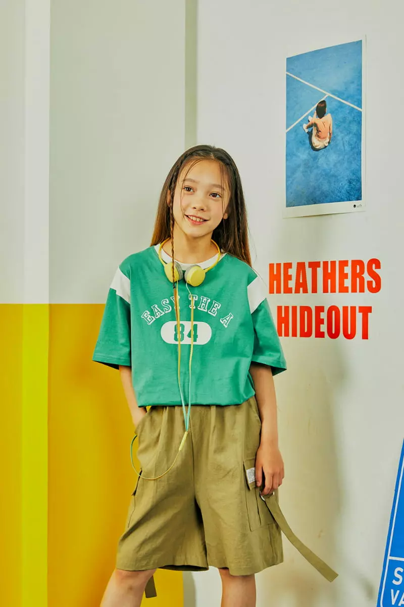 A-Market - Korean Children Fashion - #kidsshorts - Number Tee - 11