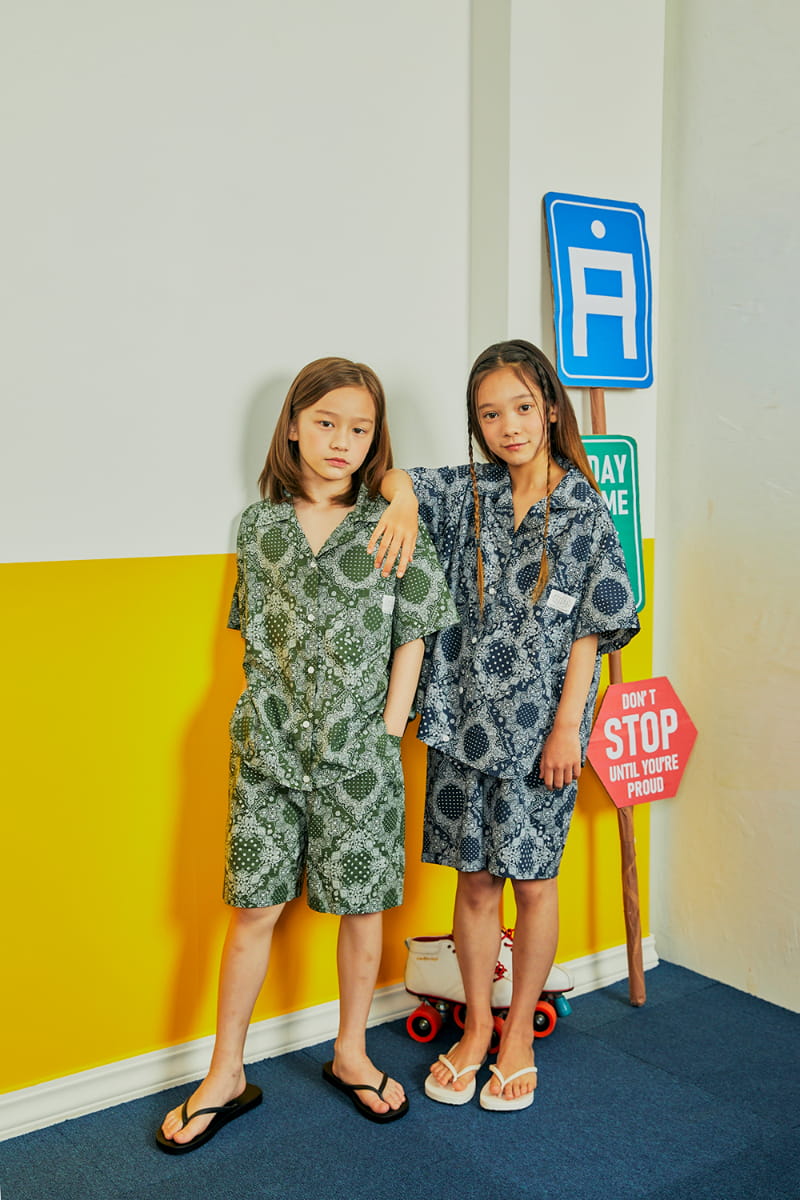 A-Market - Korean Children Fashion - #kidzfashiontrend - Pasiely Shirt Set - 7