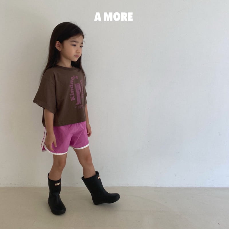 A More - Korean Children Fashion - #kidsshorts - Side Tee - 8
