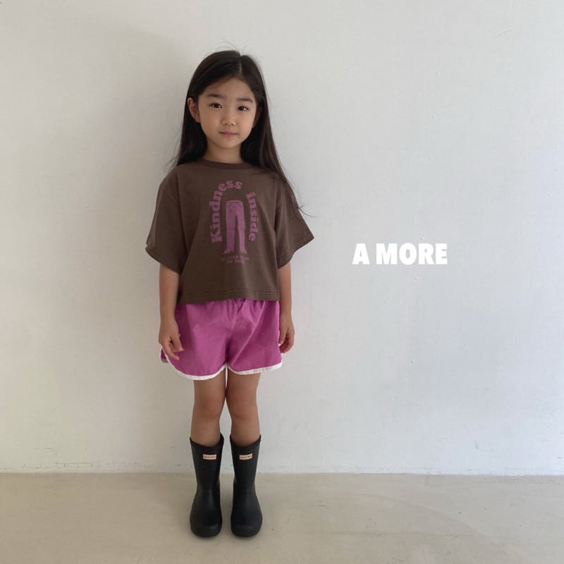 A More - Korean Children Fashion - #prettylittlegirls - Side Tee