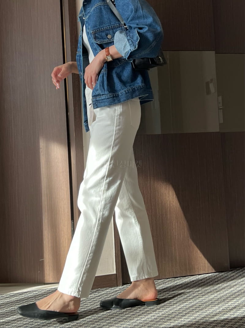 A The A - Korean Women Fashion - #pursuepretty - White Pants