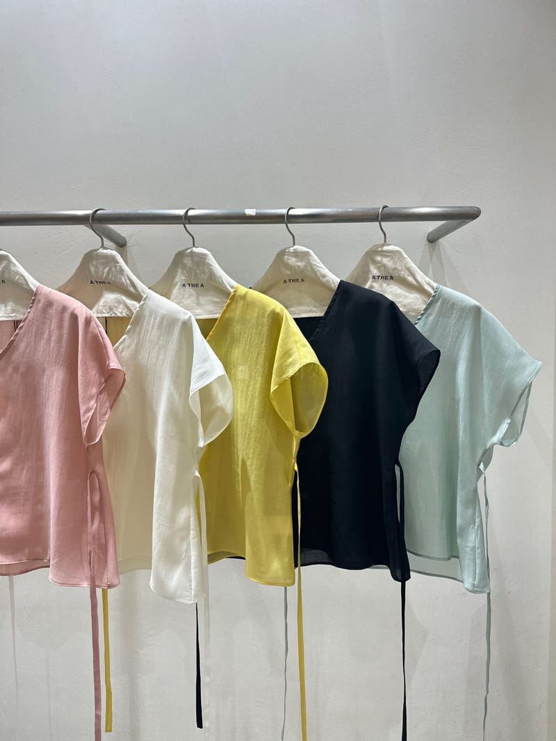 A The A - Korean Women Fashion - #shopsmall - Silky Blouse - 5