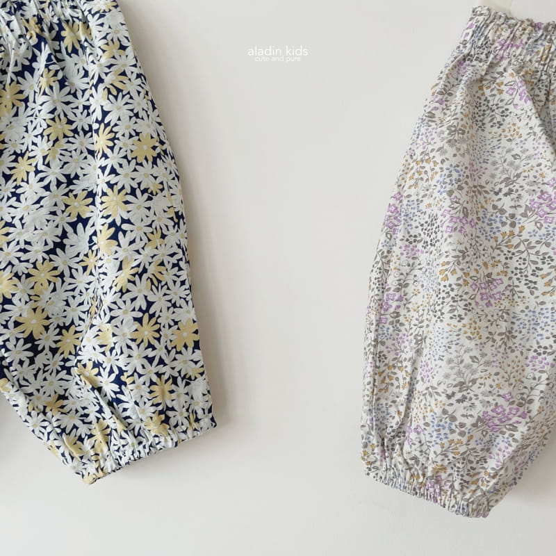 Aladin - Korean Children Fashion - #minifashionista - Wind Flower Pants