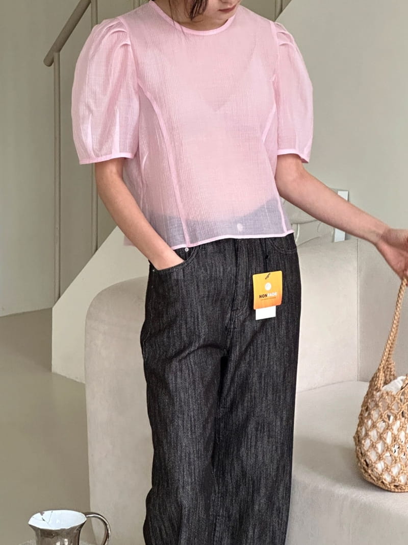 Anne Margaret - Korean Women Fashion - #momslook - Pleats Blouse - 3