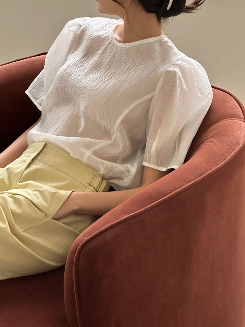 Anne Margaret - Korean Women Fashion - #momslook - Pleats Blouse - 5
