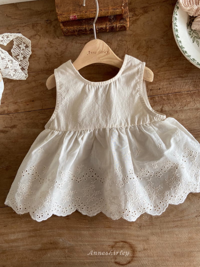 Anne Shirley - Korean Baby Fashion - #babyboutique - Lace V Blouse