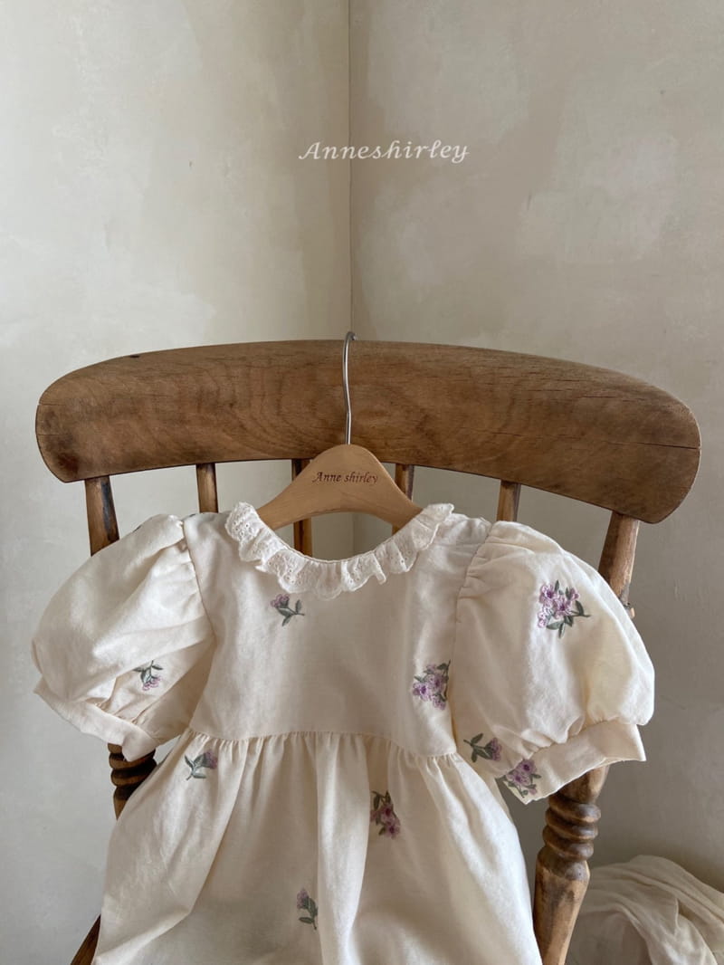 Anne Shirley - Korean Baby Fashion - #babyboutiqueclothing - Romantic Embrodiery Bodysuit - 6