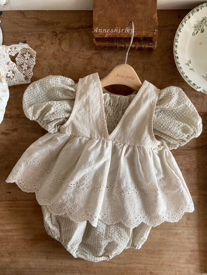 Anne Shirley - Korean Baby Fashion - #babyboutique - Puff And Bodysuit - 4