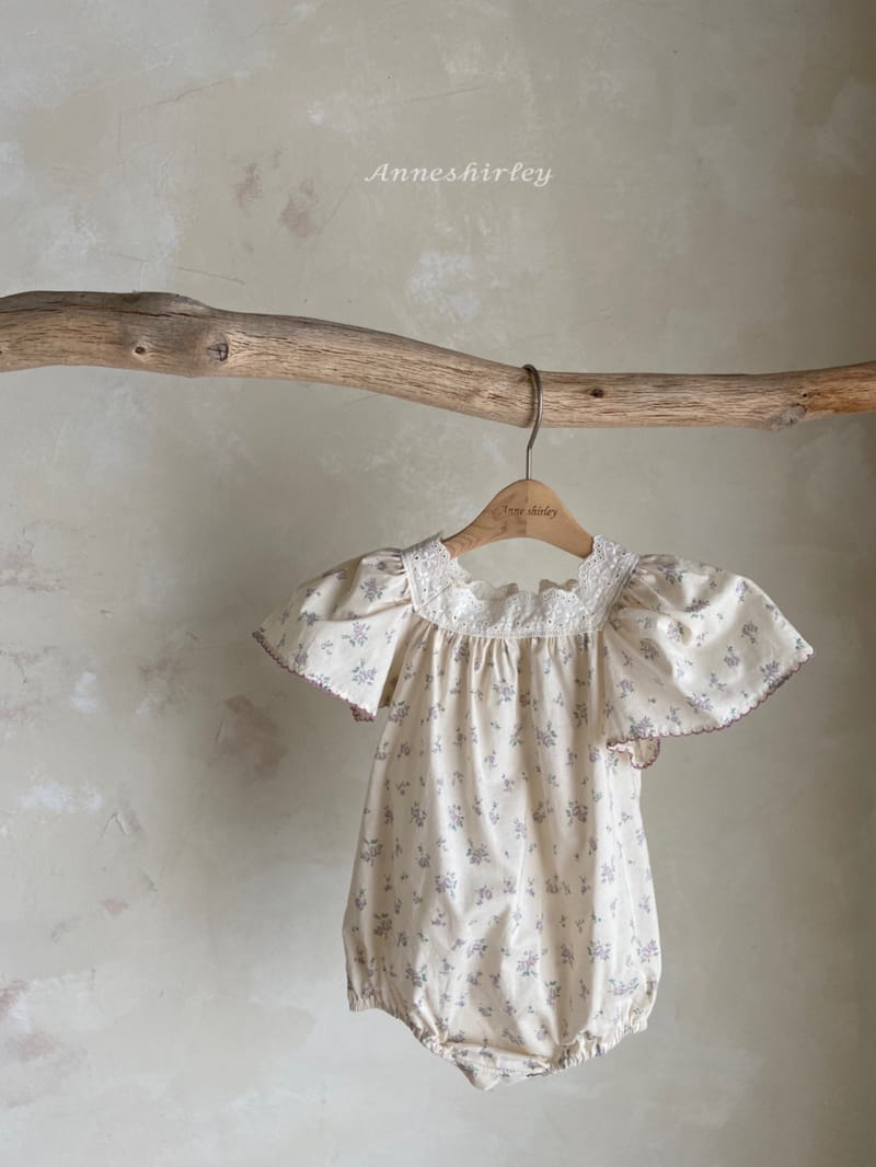 Anne Shirley - Korean Baby Fashion - #onlinebabyboutique - Lavendar Bodysuit