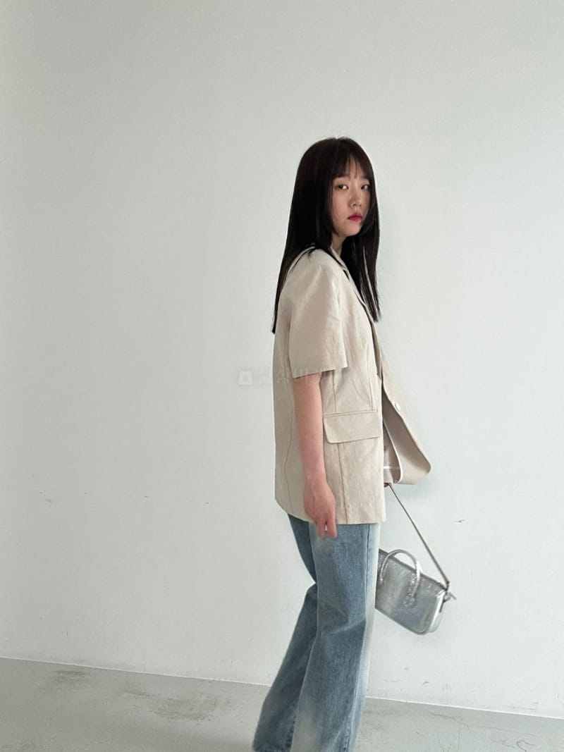 Archive - Korean Women Fashion - #momslook - Short Over Jacket - 2